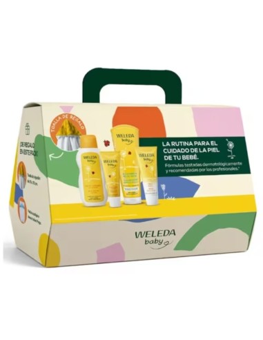 Set Bienvenido Bebé + toalla de regalo | Weleda - Nappy.es