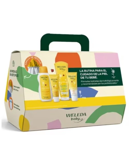 Set Bienvenido Bebé + toalla de regalo | Weleda - Nappy.es