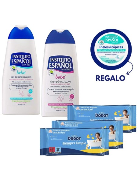 Pack Instituto Español + regalo bálsamo pañal - Nappy.es