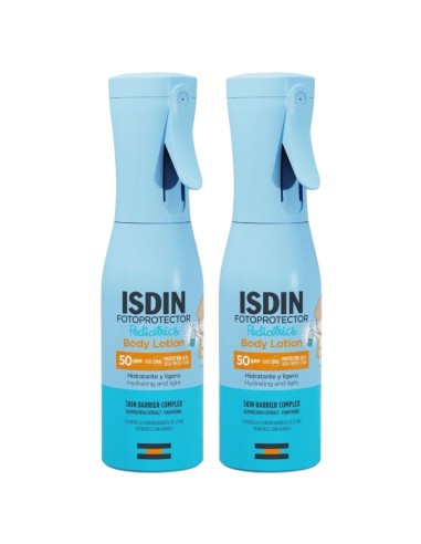 Pack Verano Familiar ISDIN Body Lotion SPF50 + Antimosquitos Suavinex