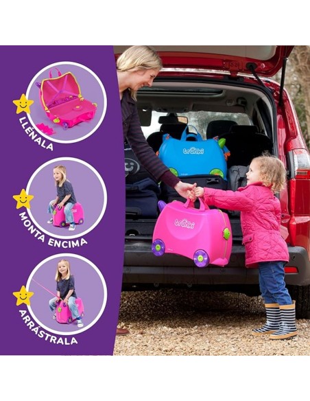 maleta trunki Trinxie Rosa barata en Nappy.es tienda online bebes