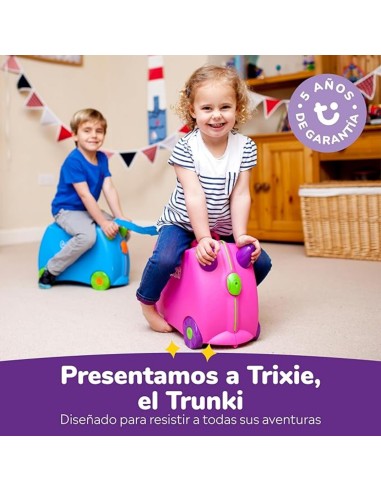 maleta trunki Trinxie Rosa barata en Nappy.es tienda online bebes