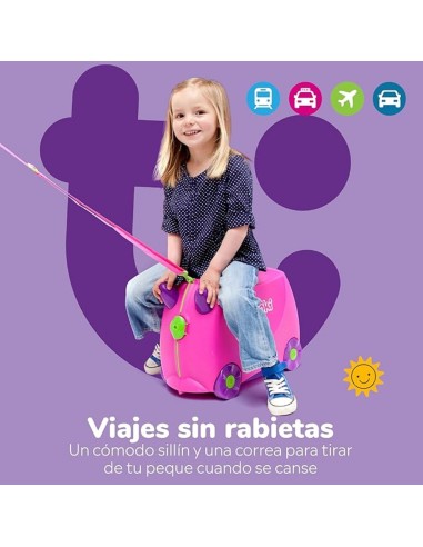 maleta trunki Trinxie Rosa barata en Nappy.es tienda online bebes