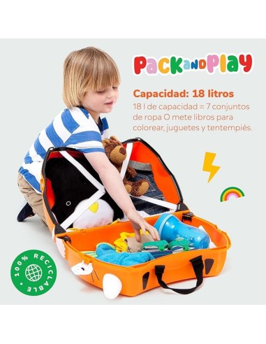 maleta trunki Tipu Tigre barata en Nappy.es tienda online bebes