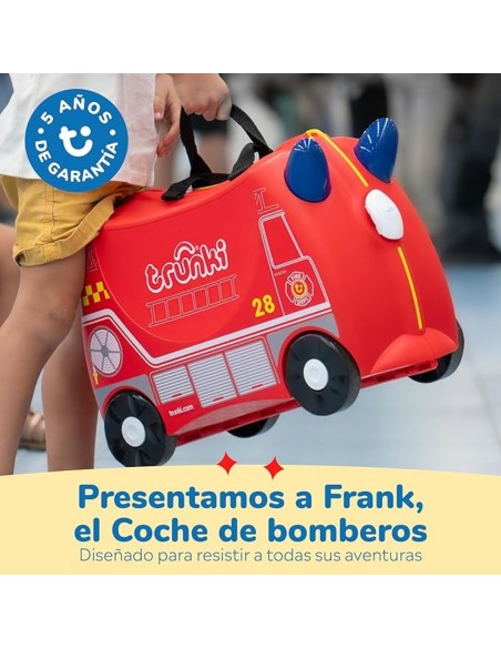 Maleta Infantil Frank Bombero Trunki Ride-On 18L