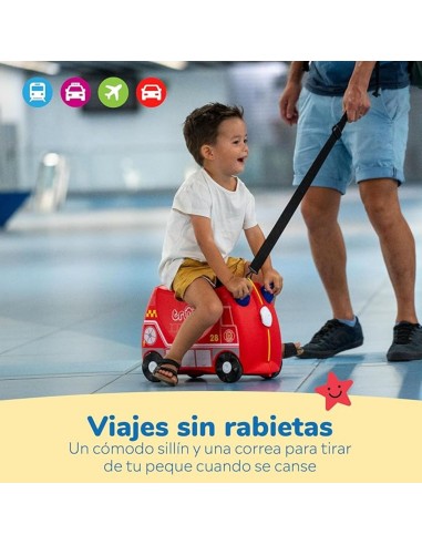 Maleta Infantil Frank Bombero Trunki Ride-On 18L