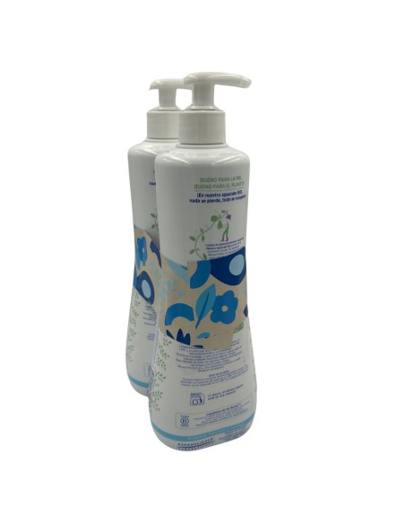 Mustela Gel de Baño Suave con Aguacate BIO 2x750ml - Pack Duplo Ahorro