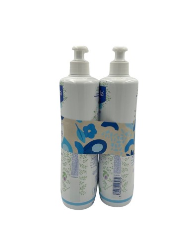 Mustela Gel de Baño Suave con Aguacate BIO 2x750ml - Pack Duplo Ahorro