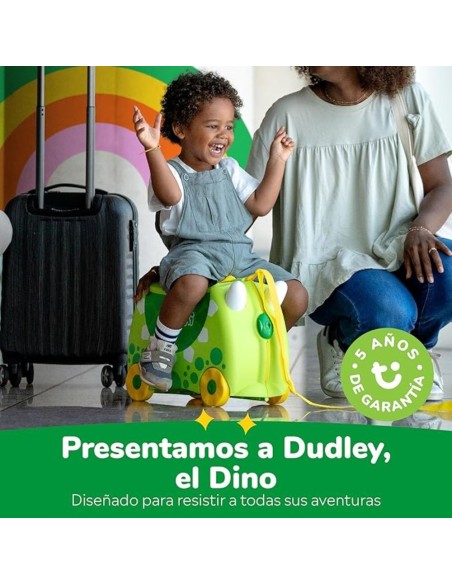 Maleta Infantil Dudley Dinosaurio Trunki Ride-On 18L