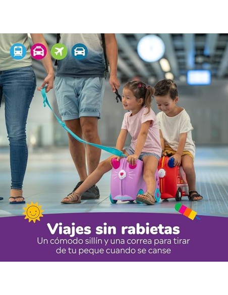 Maleta Infantil Cassie la Gatita Trunki Ride-On 18L