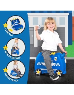 Maleta Infantil Policía Trunki Ride-On 18L 2