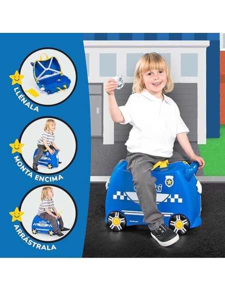 Maleta Infantil Policía Trunki Ride-On 18L