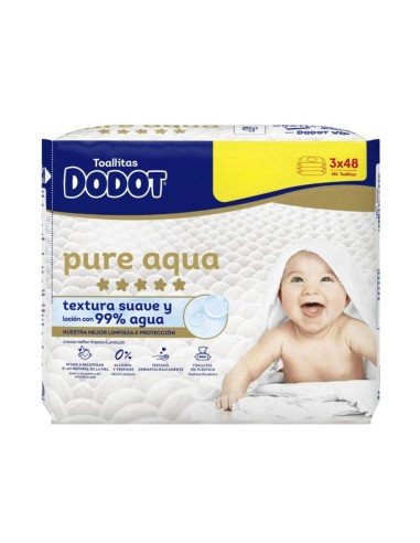 Pack Recién Nacido Dodot Sensitive Talla 1 + Biberón Zero Zero Suavinex + Weleda + Aqua Pure