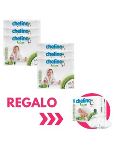 Pack 6 Pañales Chelino Nature Talla 5 | Chelino - Nappy.es