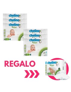 Pack 6 Pañales Chelino Nature Talla 4 | Chelino - Nappy.es