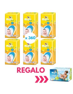 Pañales Talla 2 360 uds - Magics EasySoft