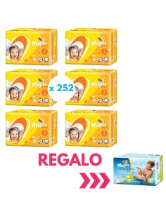 Pack Pañales Talla 5 252uds – Magics EasySoft