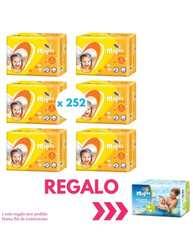 Pack Pañales Talla 5 252uds – Magics EasySoft