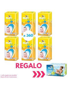 Pañales Talla 2 360 uds - Magics EasySoft