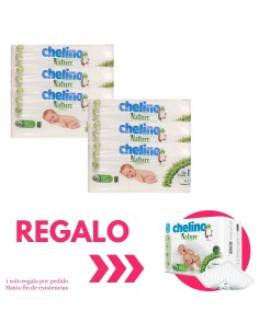 Pack 6 Pañales Chelino Nature Talla 1 | Chelino - Nappy.es