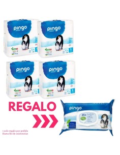 pañales ecológicos pingo talla 5 en Nappy.es