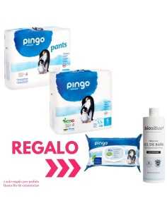 Pack Pingo con pañales talla 5 36uds + Pants Talla 5 con 28uds