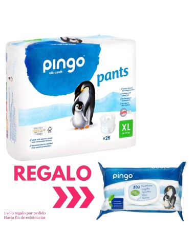 Pañales ecológicas Pants Pingo Talla 6 Nappy.es tienda online de bebes