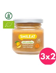 Oferta Potito multifrutas con mango tarrito 130g. +6M Smileat
