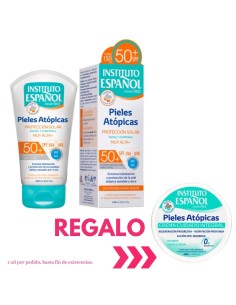 Protector solar SPF50+ Pieles atópicas 150 ml. Instituto Español