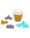 Oferta Set cubo de playa castillos Kiokids (+ 18 meses) | Nappy.es
