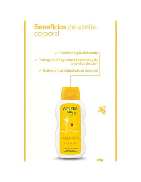 Nappy -Aceite de Caléndula 200ml- WELEDA