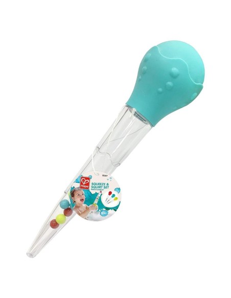 Mega cuentagotas turquesa Hape 18M+ | Juguete de baño