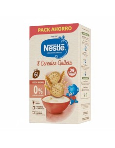 Papilla de 8 cereales con galleta maría 725gr 6M+ | Nestlé - Nappy.es