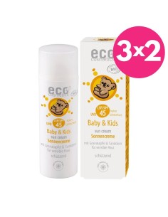 Protector solar bebés y niños FPS45 50ml | Eco Cosmetics - Nappy.es