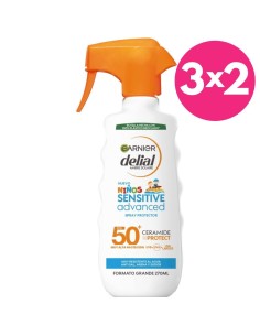 Protector solar spray kids FPS50 |Garnier Delial - Nappy.es