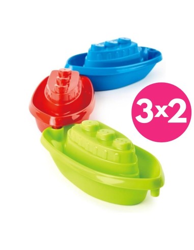 Barcos de Juguete Hape para Playa y Bano | Set Náutico Bebé +18 Meses