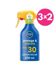 Protector Solar SPF30 270ml – NIVEA (Hidratación y formato pistola)