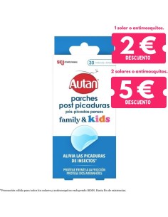 Autan Después de la Picadura Parches - Alivio y Protección Infantil