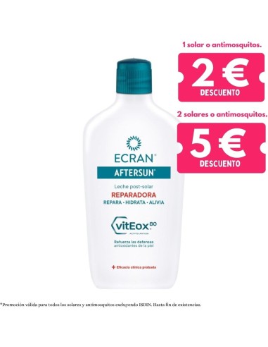 Aftersun Leche Reparadora Post-Solar 100 ml – Ecran