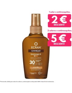 Aceite Protector Solar SPF30 100 ml – Ecran Sunnique Broncea