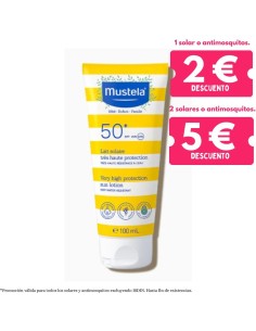 Leche Solar SPF50 100ml - Mustela