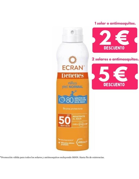 Bruma Protectora FPS50 (250ml) | Ecran Denenes - Nappy.es