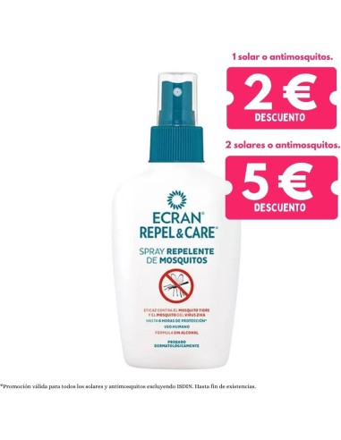 Ecran Repel & Care spray [ repelente mosquitos ] 100ml - Nappy.es