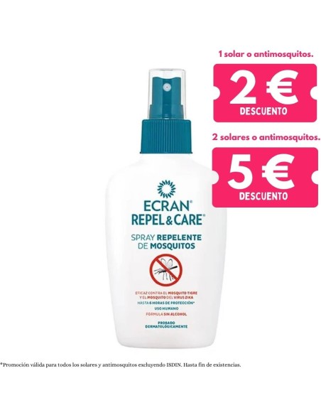 Ecran Repel & Care spray [ repelente mosquitos ] 100ml - Nappy.es