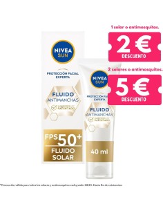 Fluido Solar Antimanchas SPF50 40ml – NIVEA SUN Luminous 630