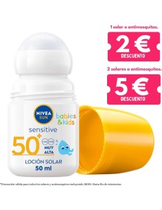 Roll-On Solar Sensitive SPF 50+ 50ml - NIVEA Sun Kids