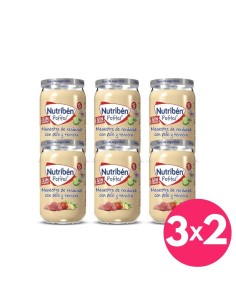 Potito Menestra de Verduras, Pollo y Ternera | Nutribén - Nappy.es