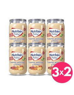 Potito Tomates, Patata y Ternera | Nutribén - Nappy.es