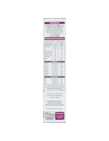 Papilla de avena integral con ciruela 250gr 6M+ | Nestlé - Nappy.es