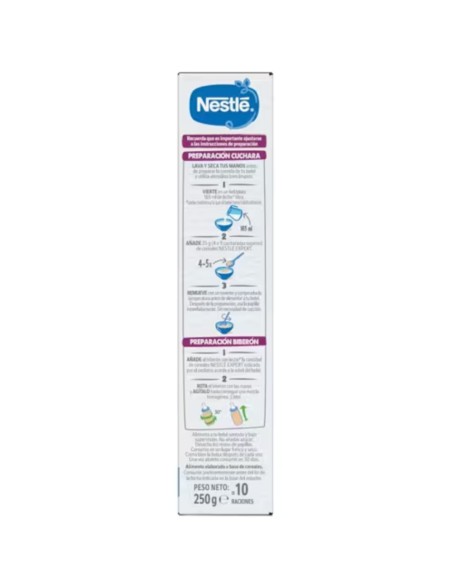 Papilla de avena integral con ciruela 250gr 6M+ | Nestlé - Nappy.es
